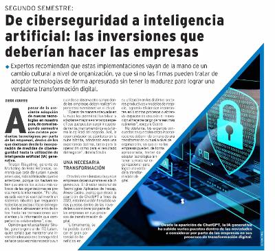 Recorte Diario El Mercurio Tecnológico