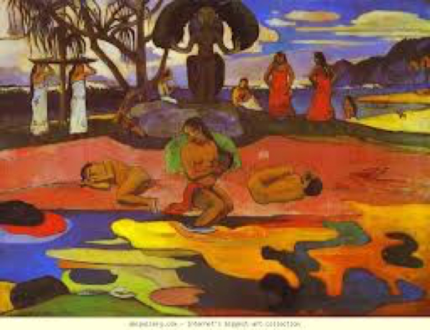 Paul Gauguin, Mahana no Atua (El día de los dioses)  (1894) 