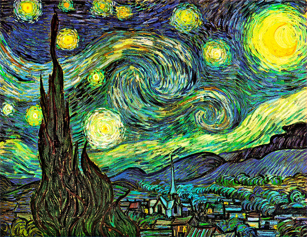 Vicent Van Gogh, La noche estrellada (1889)