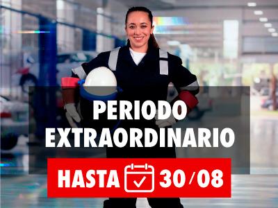 Periodo Extraordinario de Matrículas