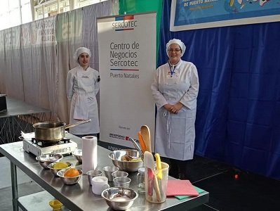  INACAP Punta Arenas participa en segunda Feria Gastronómica de Puerto Natales