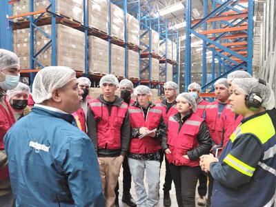 Empresa CCU recibe visita técnica de estudiantes del Área Logística de INACAP Sede Rancagua