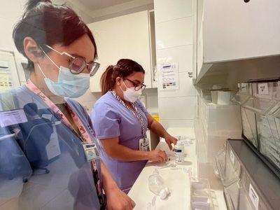 1° práctica TENS Sede La Granja 