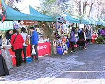 Emprendedores mapuches exhiben sus productos e iniciativas en evento organizado por alumnos de Turismo de INACAP Temuco