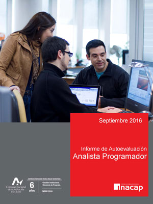 INACAP entrega Informe de Autoevaluación de la Carrera de Analista Programador