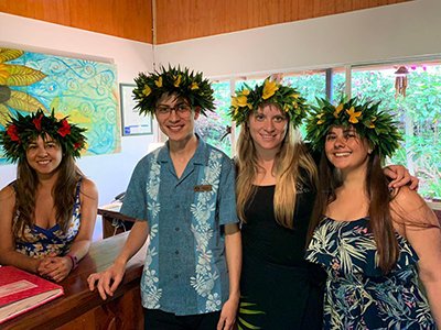 Estudiantes ponen en práctica sus conocimientos en Rapa Nui